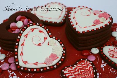 Valentine's Treats - Cake by Shani's Sweet Creations
