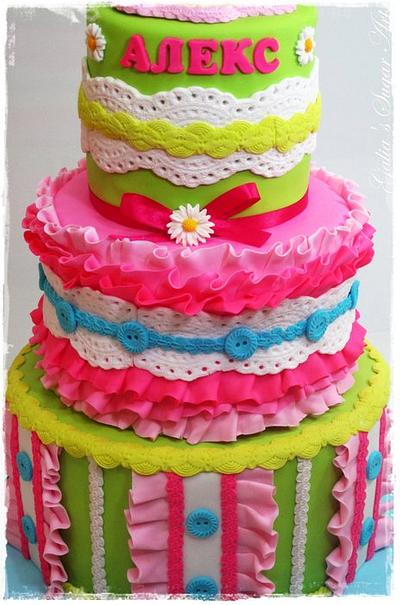 colorful cake - Cake by Galya's Art 