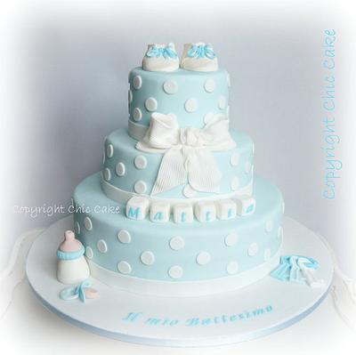christening cake - Cake by Francesca Morrone