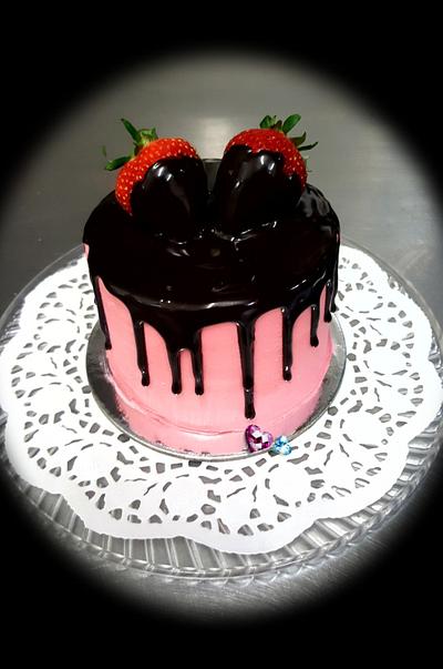 Drip cake  - Cake by The Custom Piece of Cake