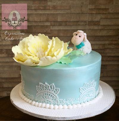 Mary had a little lamb! - Cake by Expressions Cake Art (Su)