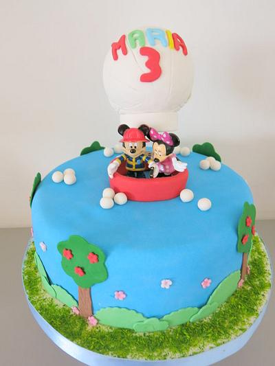 Mickey&Minnie ride - Cake by Sugar&Spice by NA