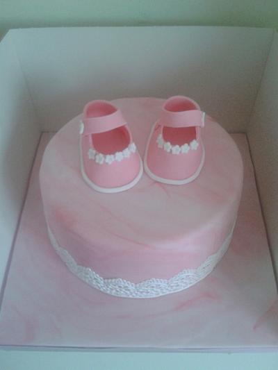 Baby shower - Cake by kimlinacakesandcraft