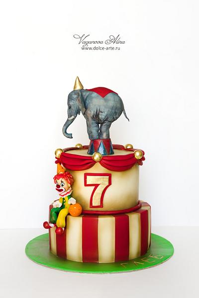 circus cake #2  - Cake by Alina Vaganova