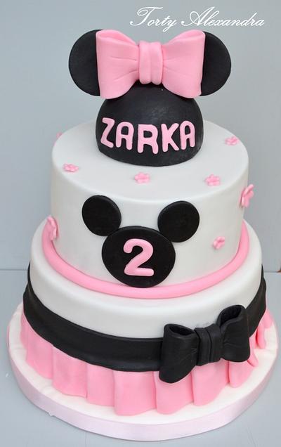 Minie Mouse for little girl  - Cake by Torty Alexandra