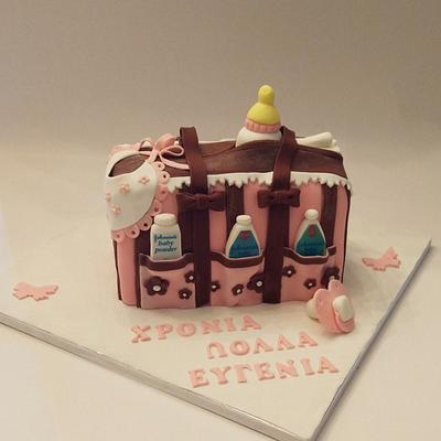 Baby bag - Cake by nef_cake_deco