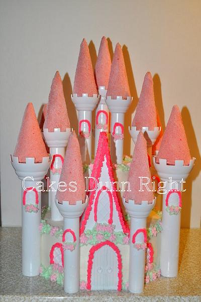 Princess Castle Cake  - Cake by Wendy