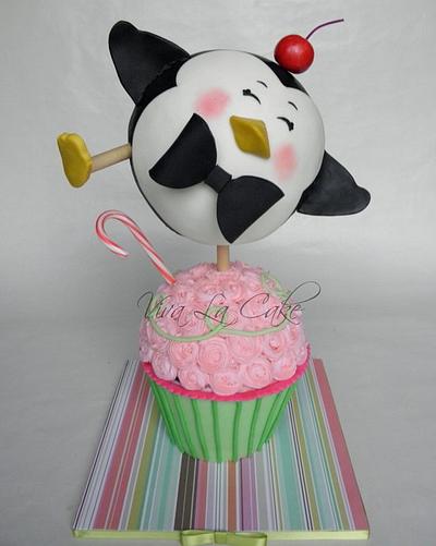 oops!! I step on the Cupcake!!!  - Cake by Joly Diaz 