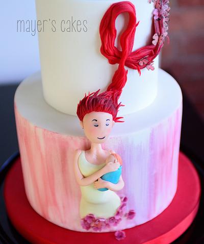 UNSA Collaboration - Be RED - Cake by Mayer Rosales | mayer's cakes