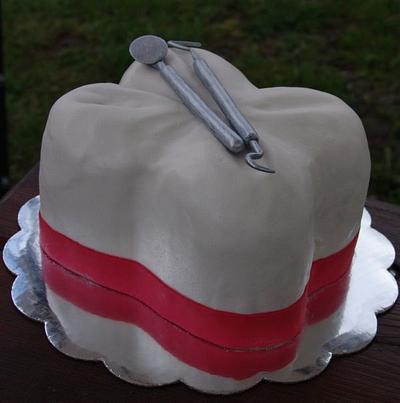 Tooth cake - Cake by Zaneta