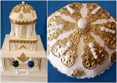 Masonic cake  - Cake by Cakes by Salpie