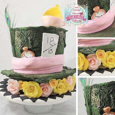 Mad Hatters Tea Party - Cake by Sheridan @HalfBakedCakery