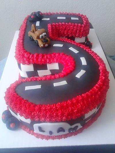 Disney Cars Cake - Cake by Brenda