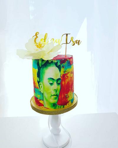 Frida Cahlo - Cake by DomiCakesArt