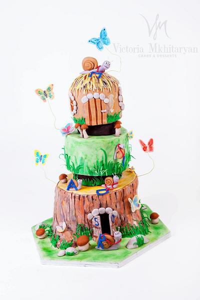 Snail town - Cake by Art Cakes Prague