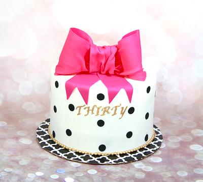 Bow cake - Cake by soods