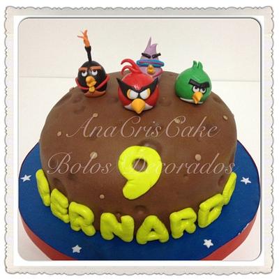 Angry birds cake! - Cake by Ana Cristina Monteiro