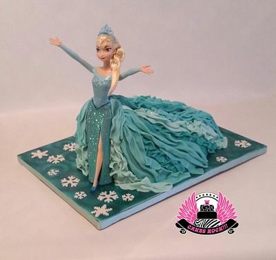 And Yet Another---Queen Elsa! - Cake by Cakes ROCK!!!  