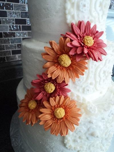 Fall Wedding - Cake by The Cakery 