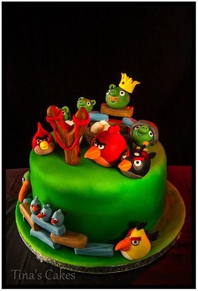 Angry Birds - Cake by TinaBer