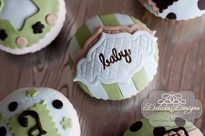 Baby Boy Cupcakes! - Cake by Delicia Designs