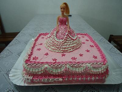 barbie cake - Cake by Euzete