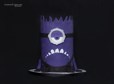 Mason's Purple Minion Cake - Cake by Miriam