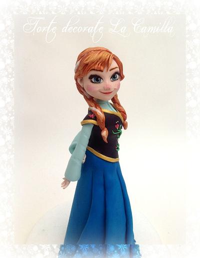 Frozen - Anna - Cake by  La Camilla 