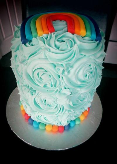 Rainbow cake - Cake by The Cakery 