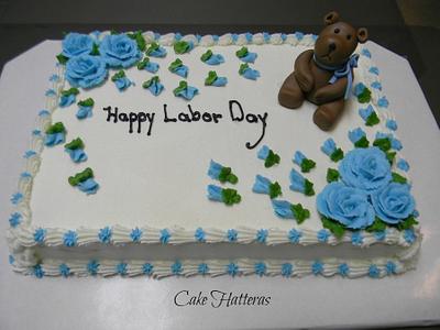 Happy Labor Day! - Cake by Donna Tokazowski- Cake Hatteras, Martinsburg WV