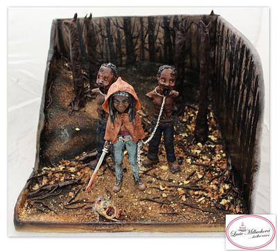 The Walking Dead - Cake by Lucie Milbachová