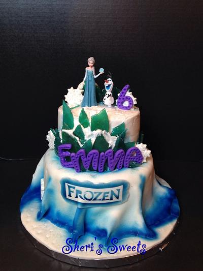 Frozen - Cake by Sheri Hicks
