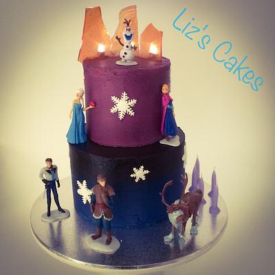 Frozen - Anna - Cake by Liz's Cakes