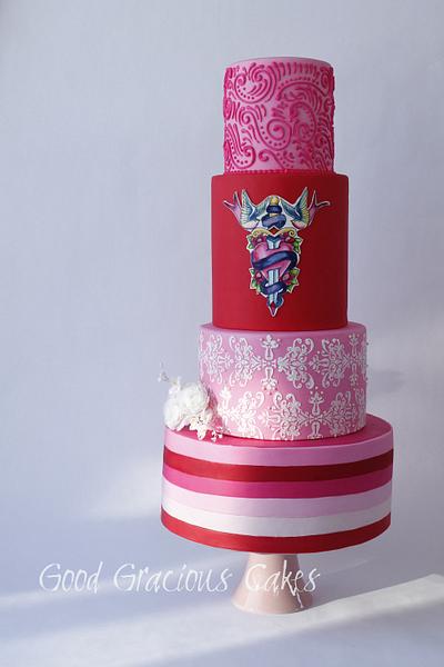 Be My Valentine! Collab piece - Cake by Michelle Boyd