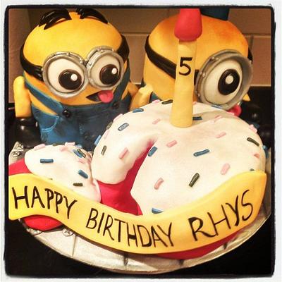 Despicable Me Cake - Cake by Martha