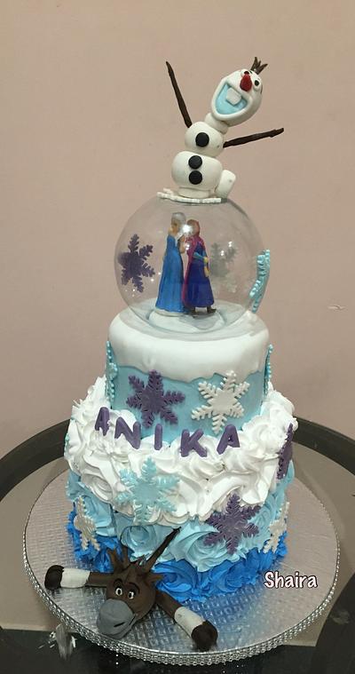 Frozen fever... - Cake by Thegiftstory