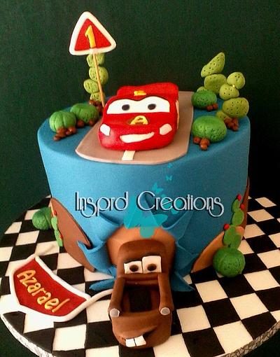 Cars Cake - Cake by Willene Clair Venter