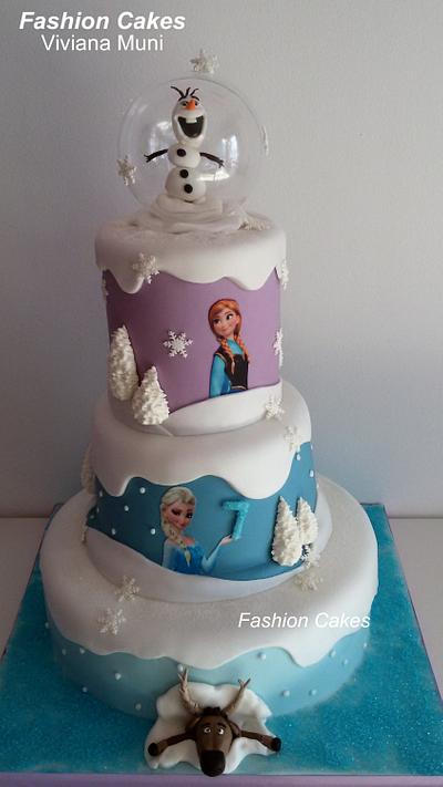 Frozen Cake - Cake by fashioncakesviviana
