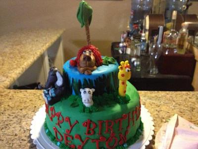 Jungle Birthday Cake - Cake by beth78148
