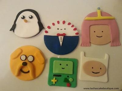 Adventure Time Cupcake Toppers - Cake by Tasha's Cake Boutique