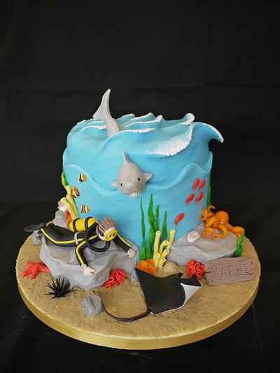 Diving cake - Cake by Galatia