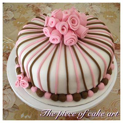 Rose cake  - Cake by Roshyaly