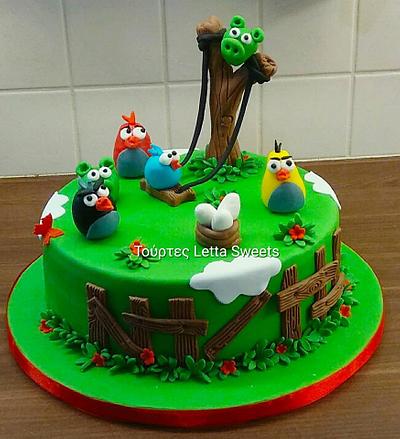 Angry birds - Cake by Nikoletta Giourga