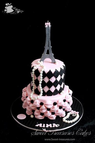 A Paris Theme - Cake by Sweet Treasures (Ann)