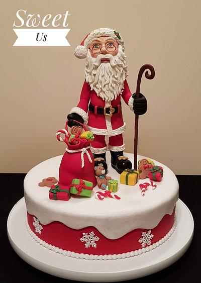 Santa - CPC Christmas Collaboration - Cake by Gabriela Doroghy