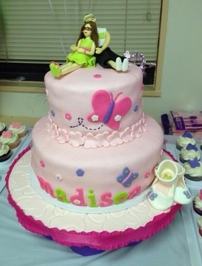 baby shower cake - Cake by Miri