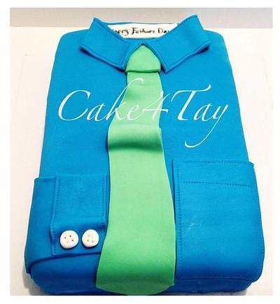 Shirt & Tie  - Cake by Angel Chang