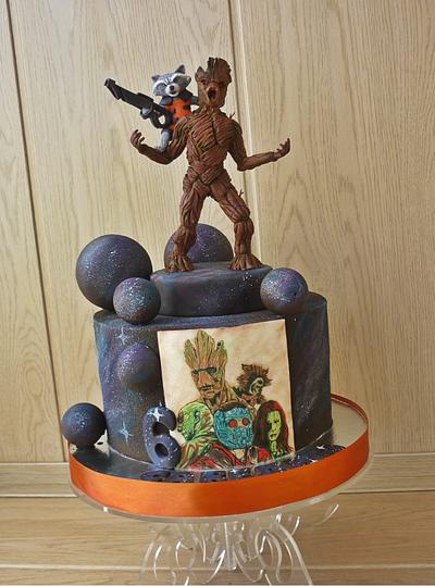  Guardians of the Galaxy  - Cake by Svetka80