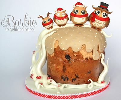 Owls family (Panettone) - Cake by Barbie lo schiaccianoci (Barbara Regini)