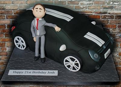 Vauxhall corsa cake - Cake by Deb-beesdelights